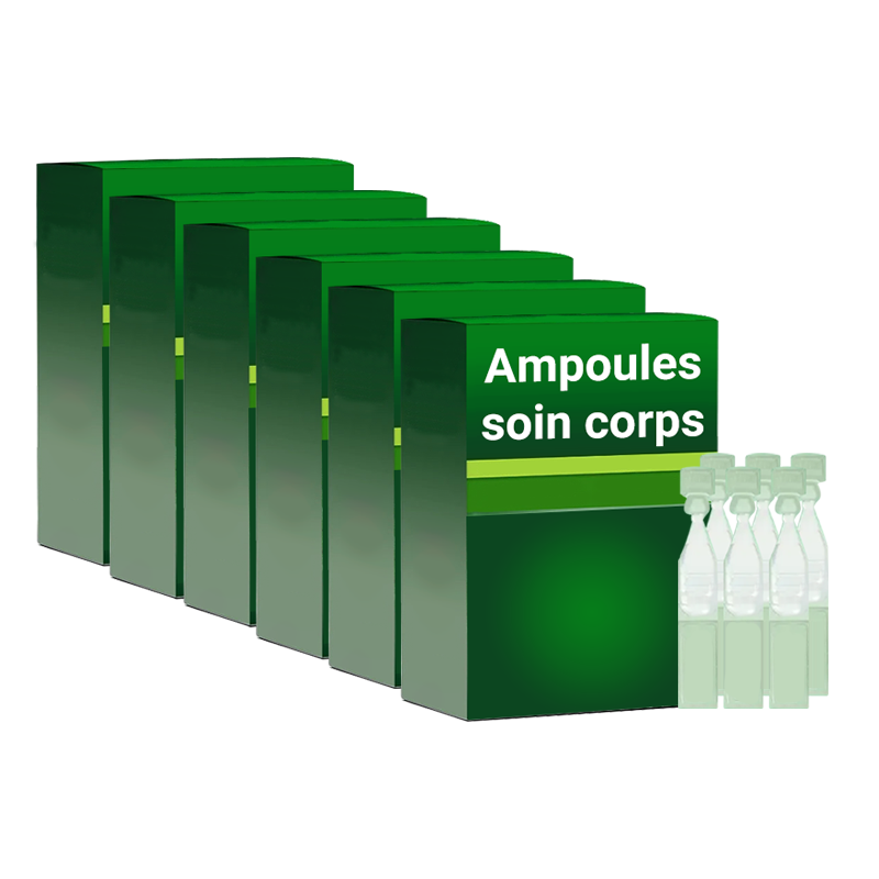 Ampoules soin corps