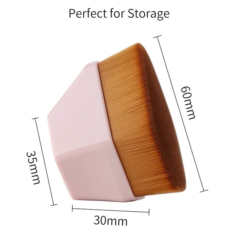 Healthavaris Pinceau Plat Teint