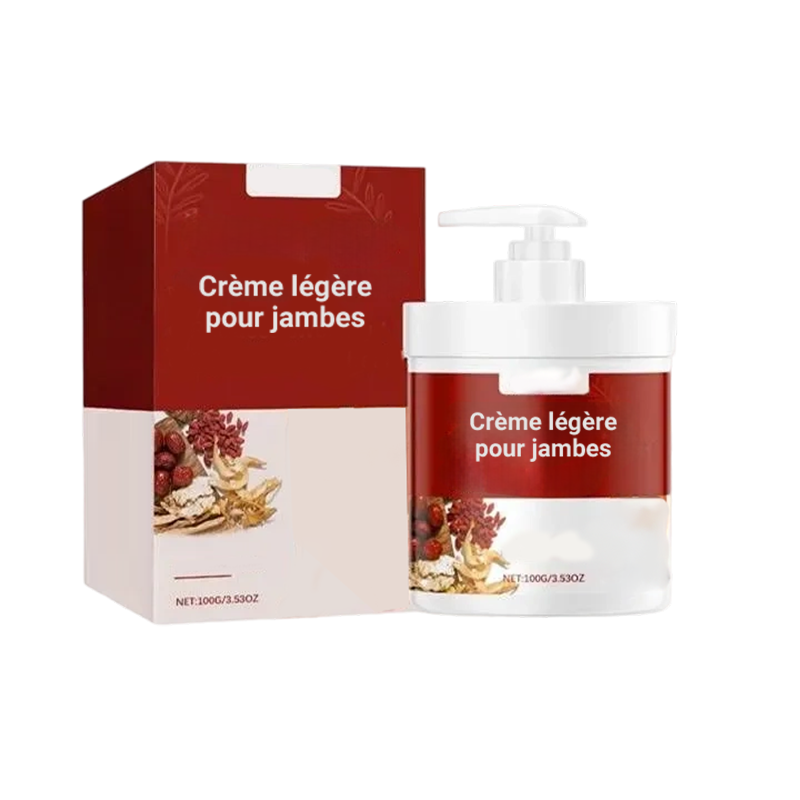 Crème légère pour jambes