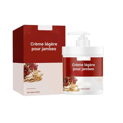 Crème légère pour jambes