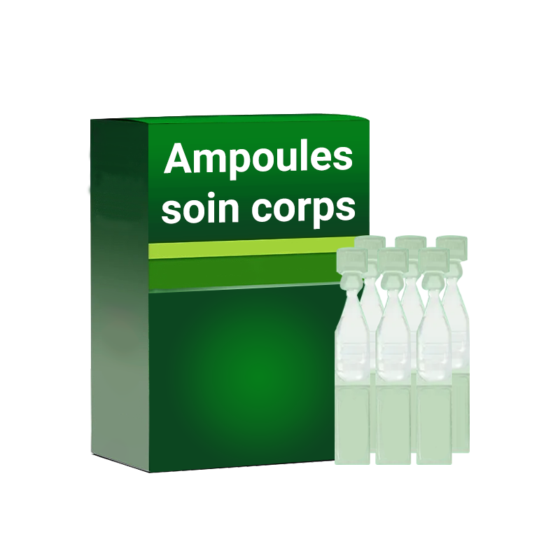 Ampoules soin corps