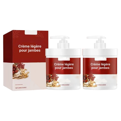 Crème légère pour jambes