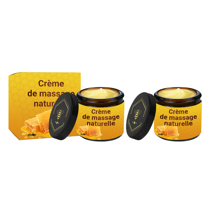 Crème de massage naturelle