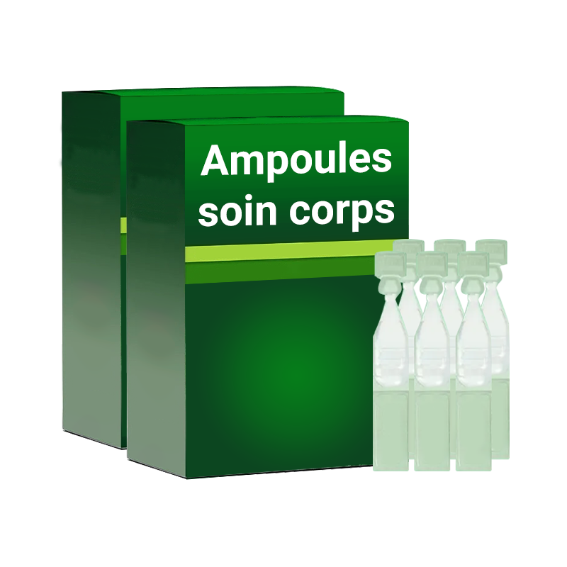 Ampoules soin corps