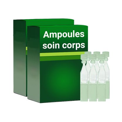 Ampoules soin corps