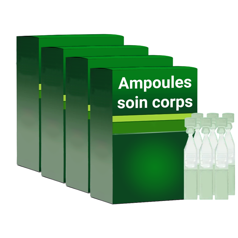 Ampoules soin corps