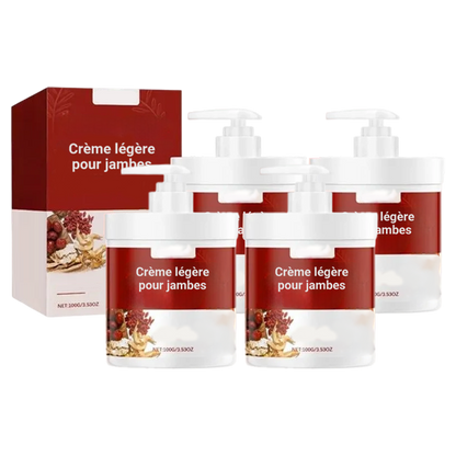 Crème légère pour jambes