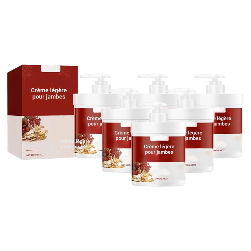 Crème légère pour jambes