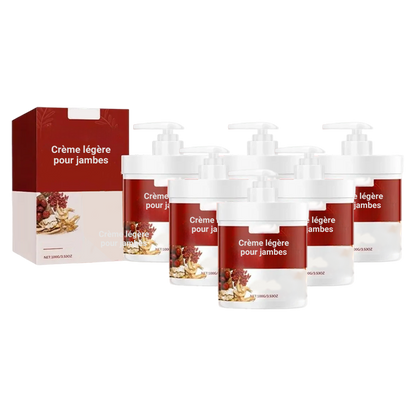 Crème légère pour jambes