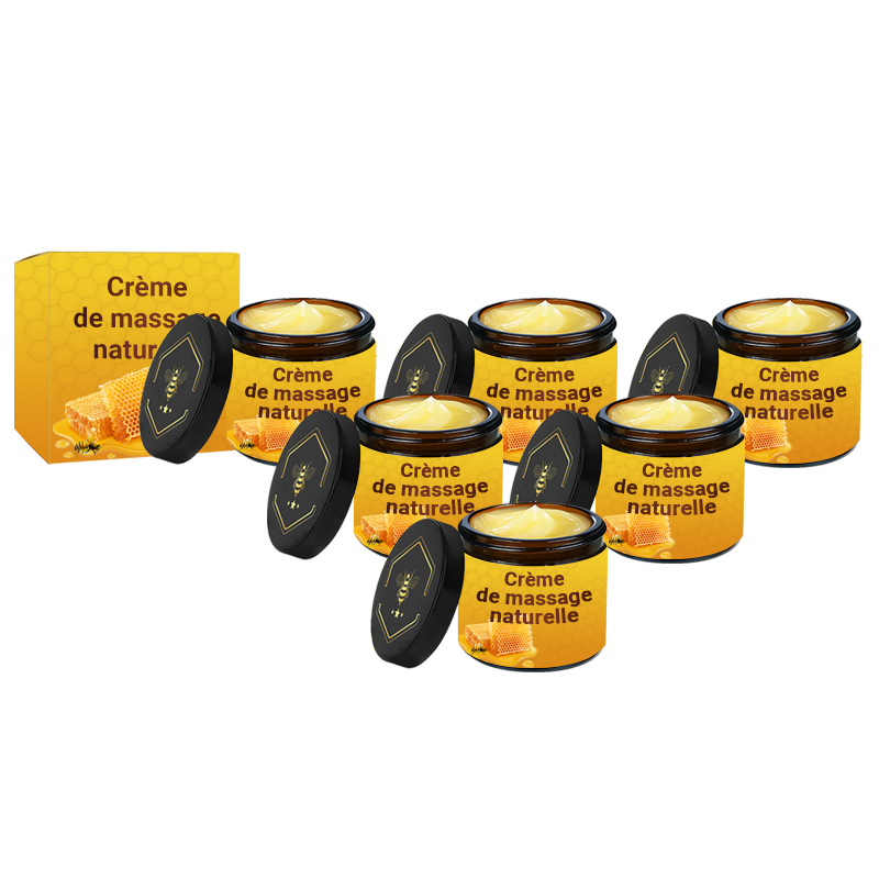 Crème de massage naturelle